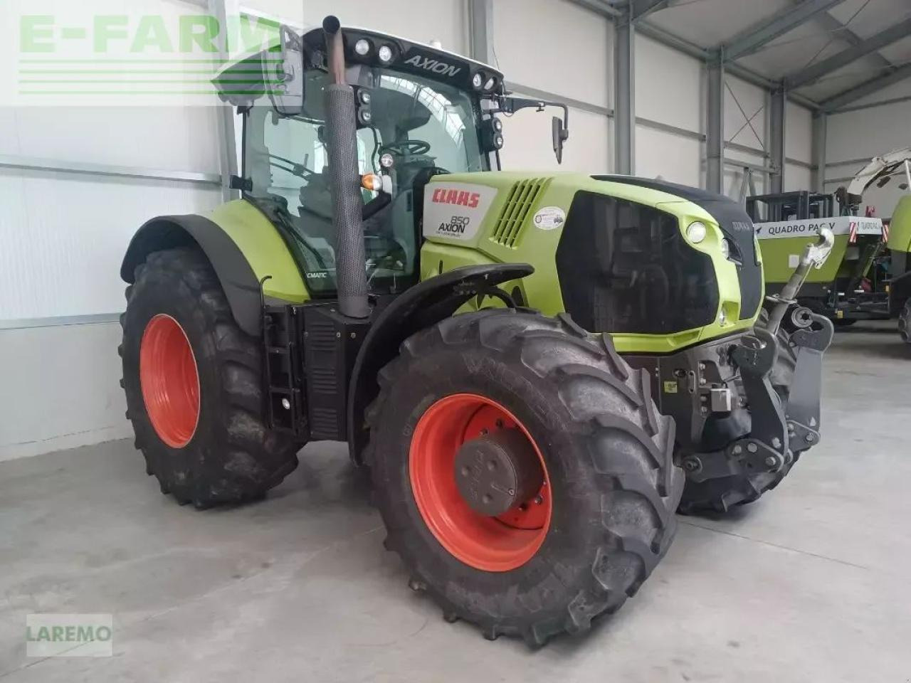 Tractor CLAAS axion 850 cmatic cebis CMATIC CEBIS