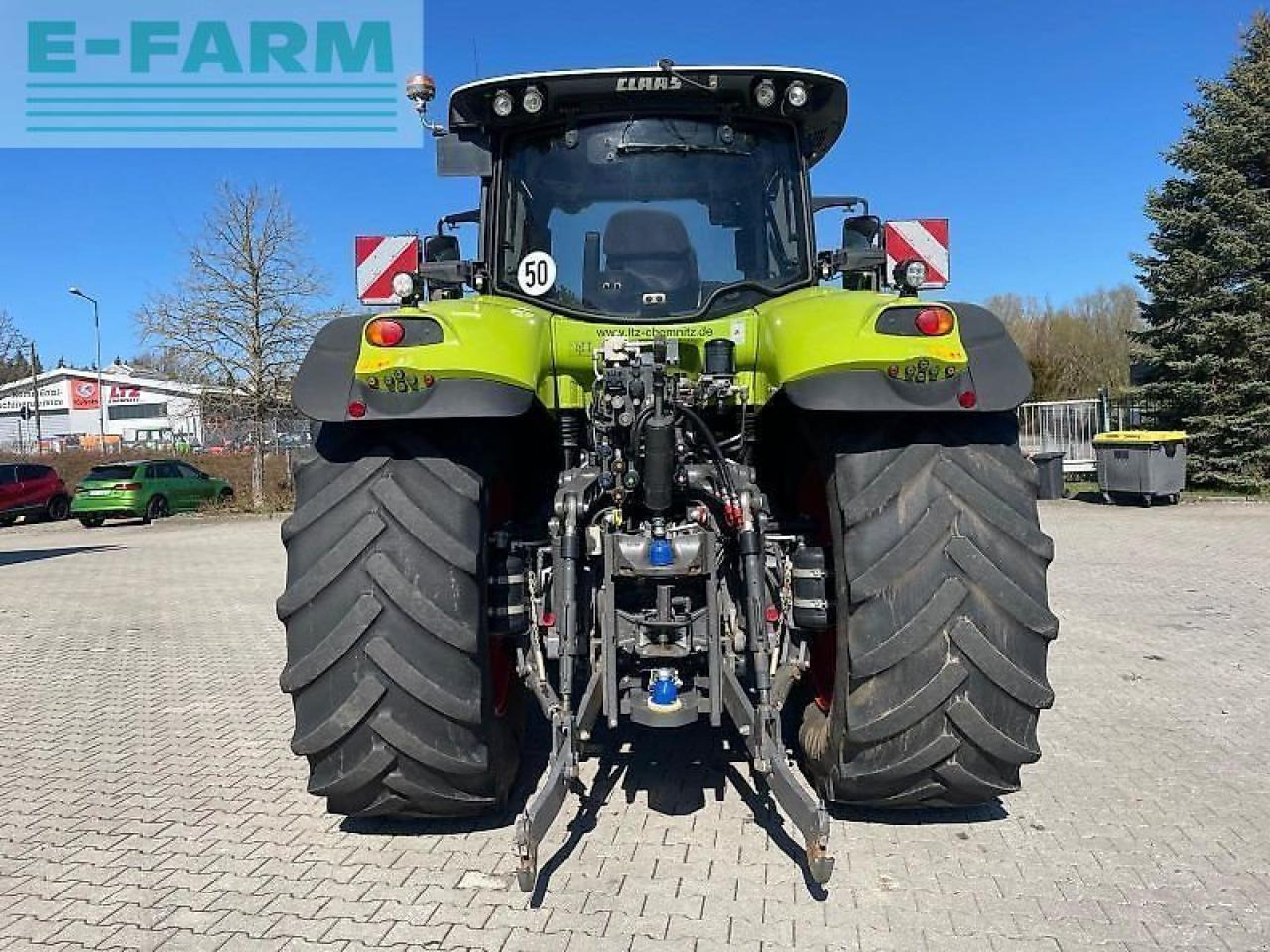 Tractor CLAAS axion 850 cmatic - stage v ci CMATIC