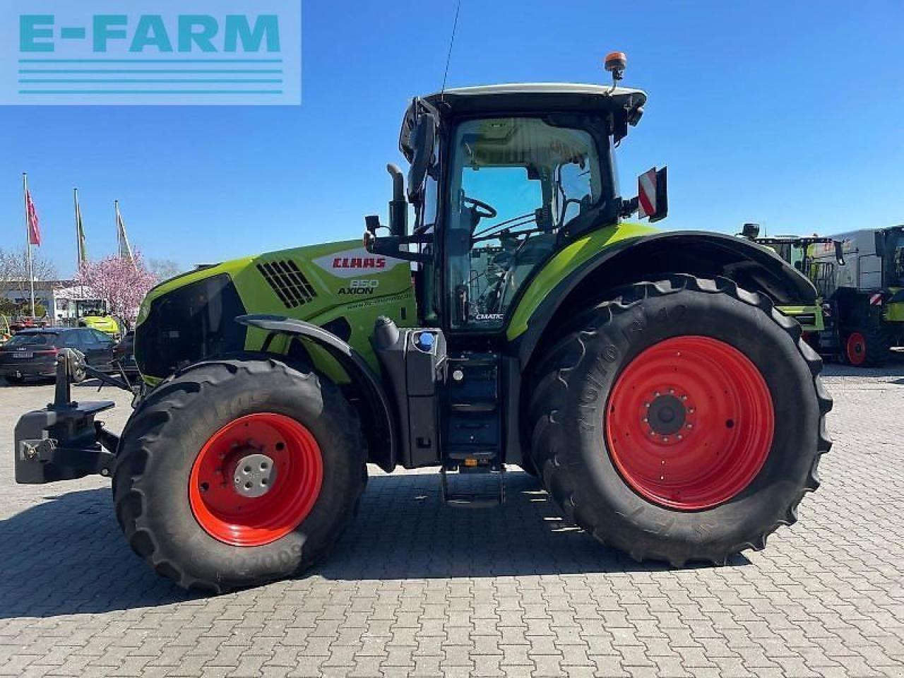 Tractor CLAAS axion 850 cmatic - stage v ci CMATIC