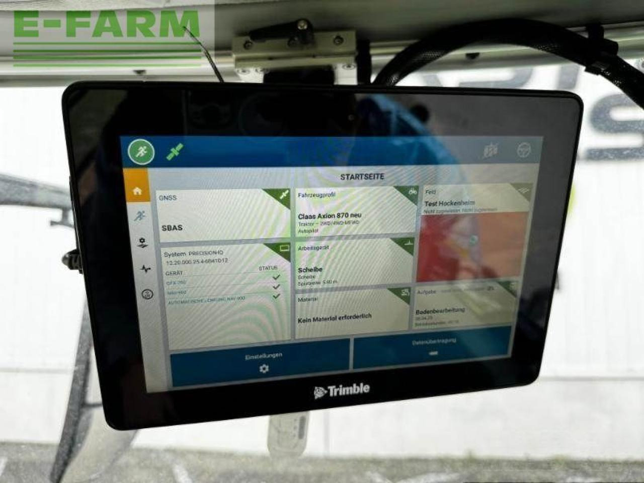 Tractor CLAAS axion 870