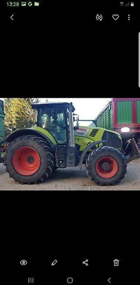 Tractor CLAAS axion 870