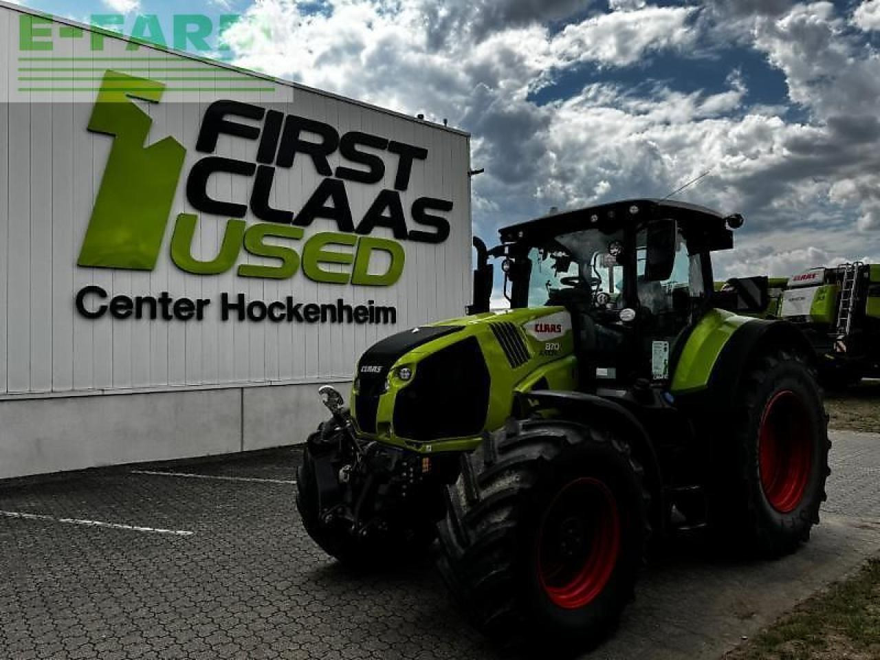 Tractor CLAAS axion 870