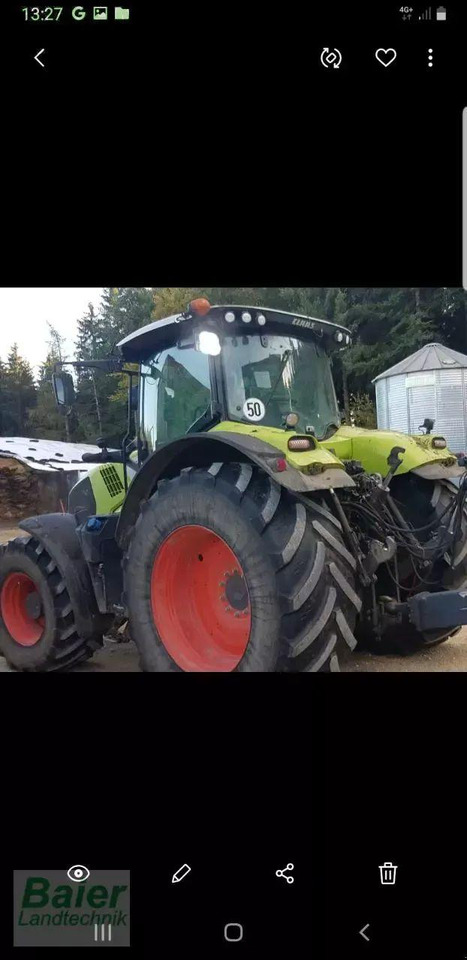 Tractor CLAAS axion 870