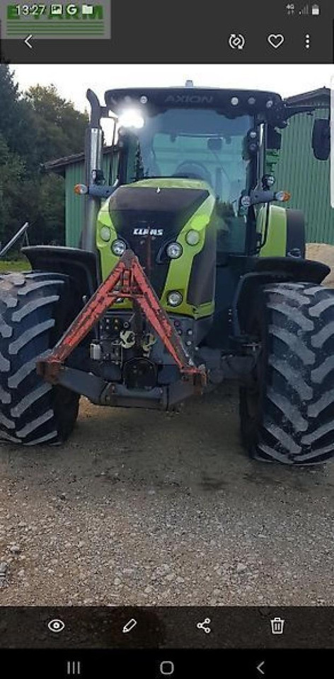 Tractor CLAAS axion 870