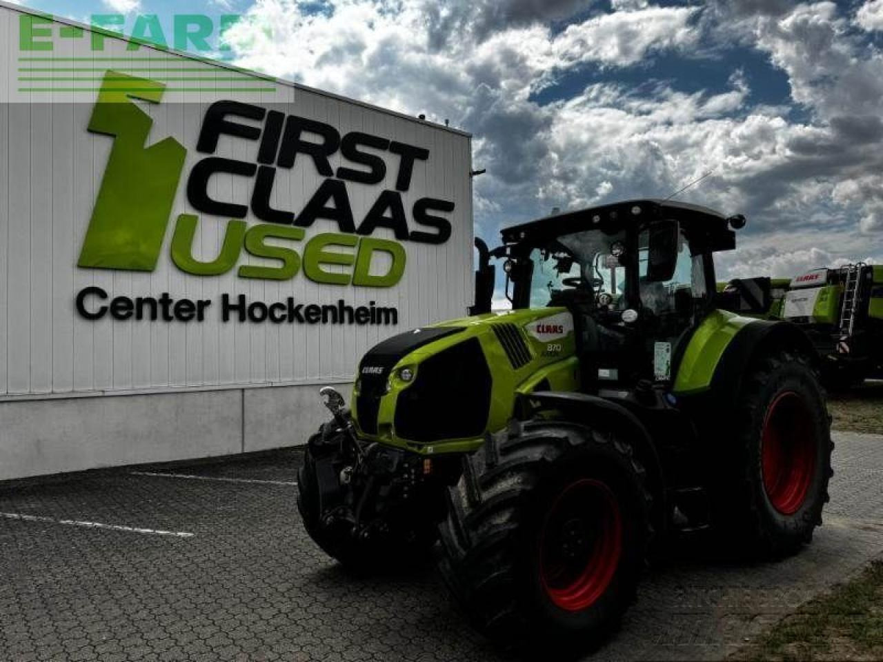 Tractor CLAAS axion 870