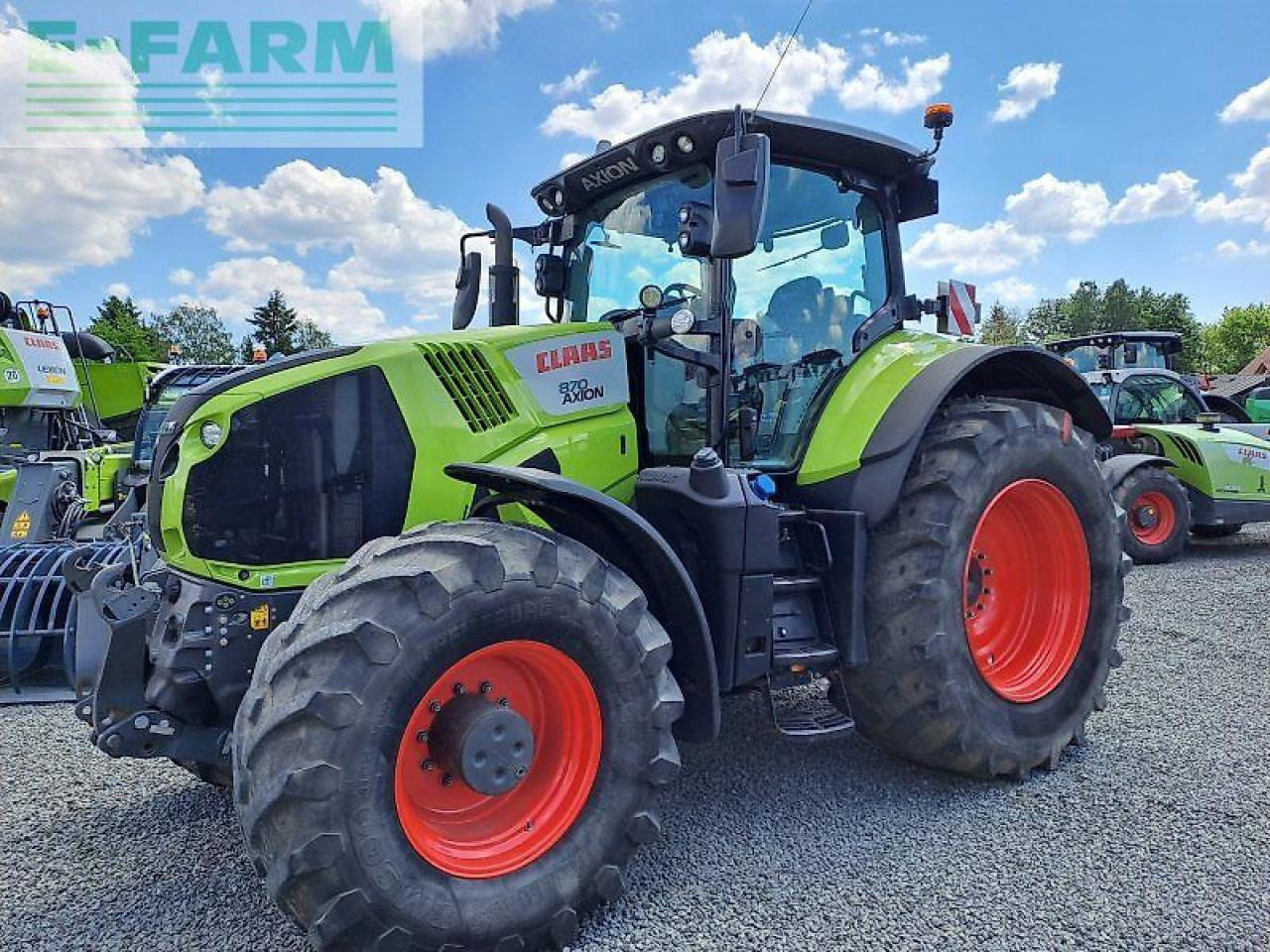 Tractor CLAAS axion 870 c-matic