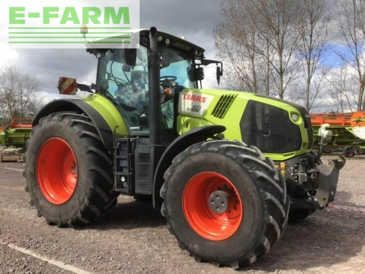 Tractor CLAAS axion 870 c-matic