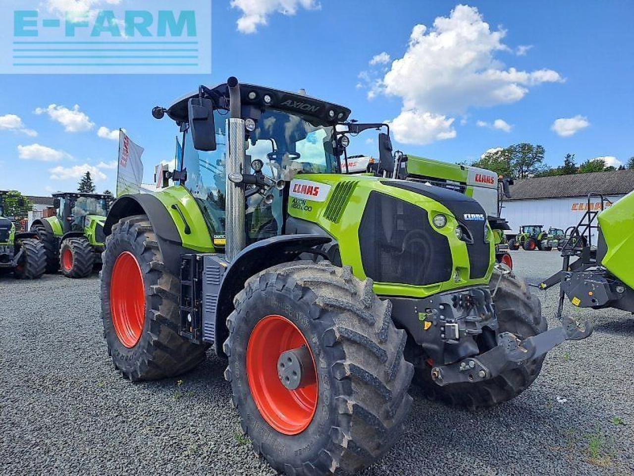 Tractor CLAAS axion 870 c-matic