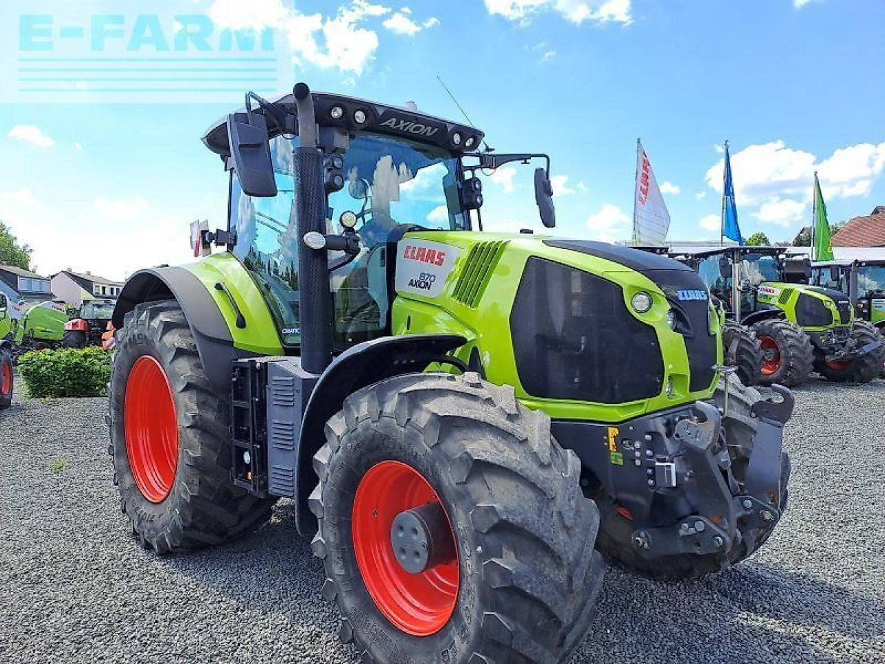 Tractor CLAAS axion 870 c-matic CMATIC