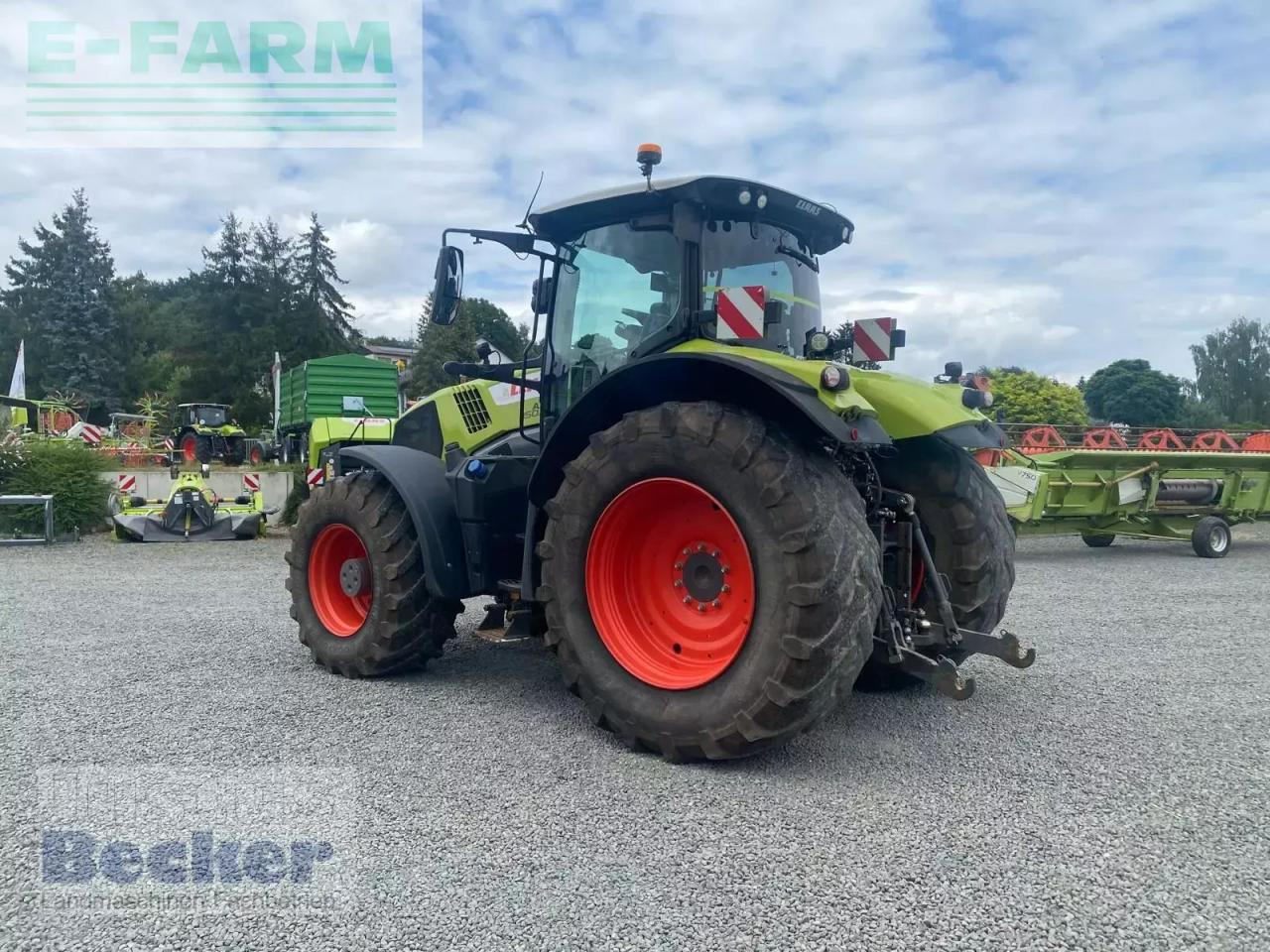 Tractor CLAAS axion 870 c-matic CMATIC
