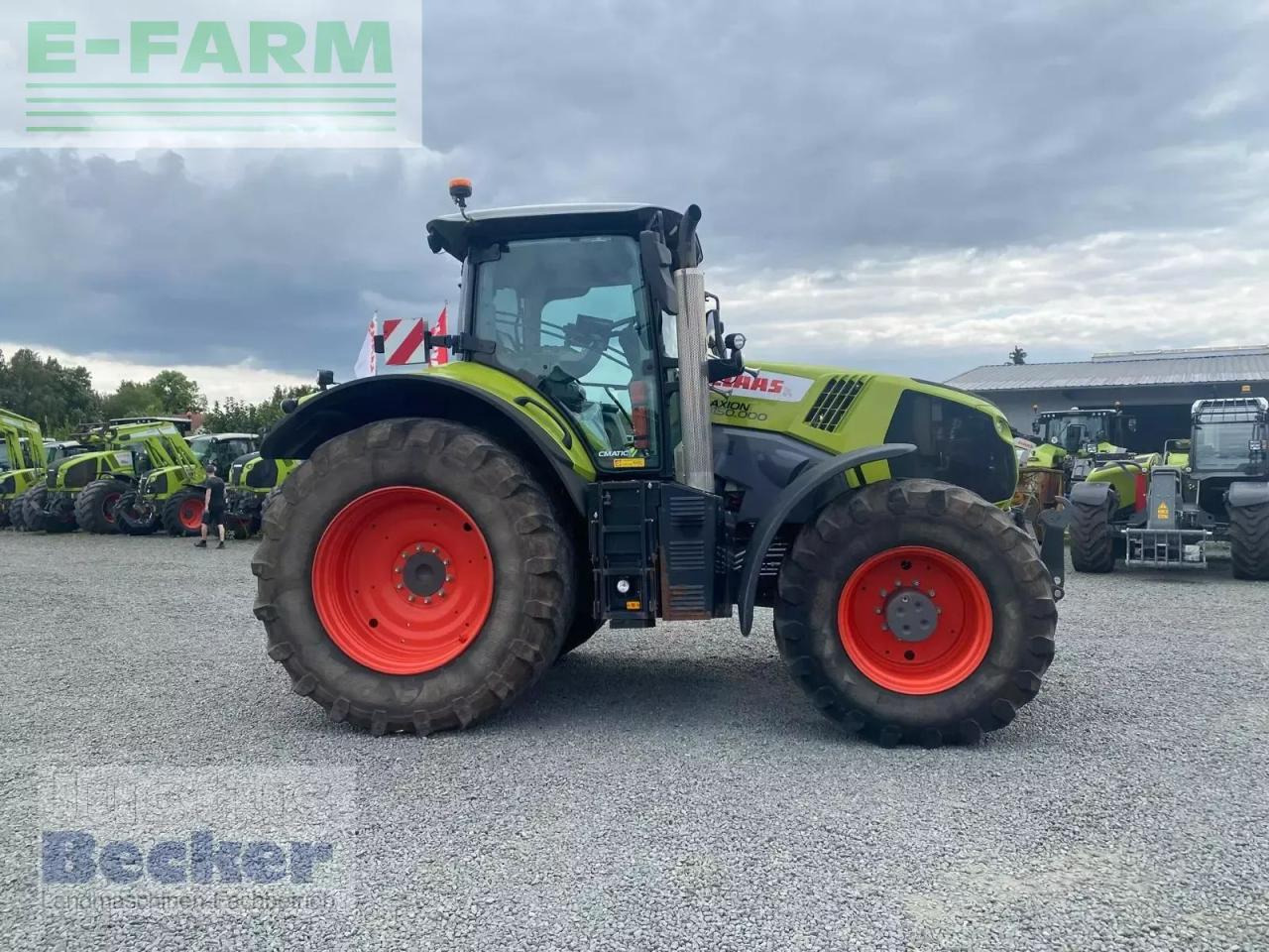 Tractor CLAAS axion 870 c-matic CMATIC