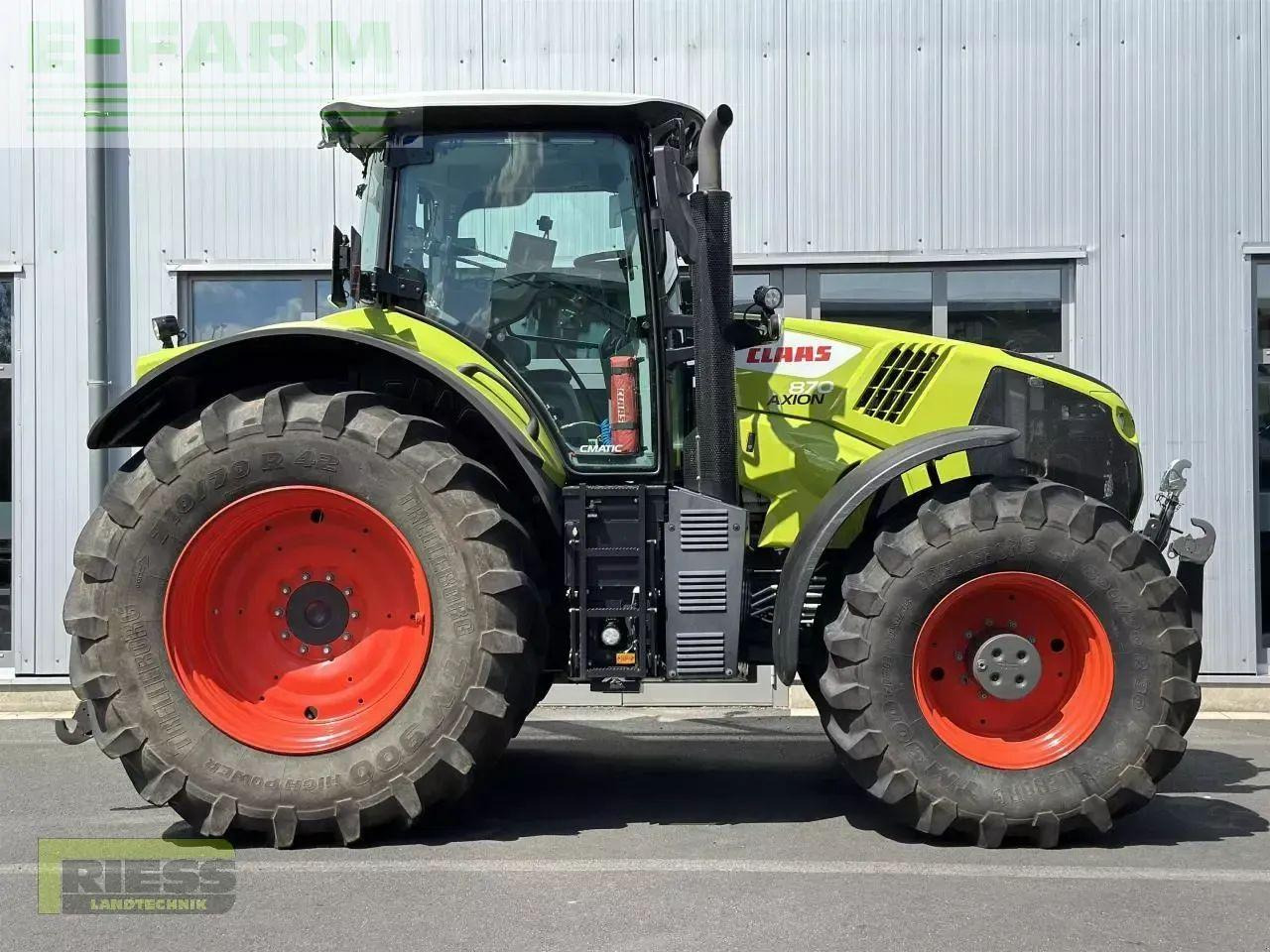 Tractor CLAAS axion 870 cebis cmatic CMATIC CEBIS