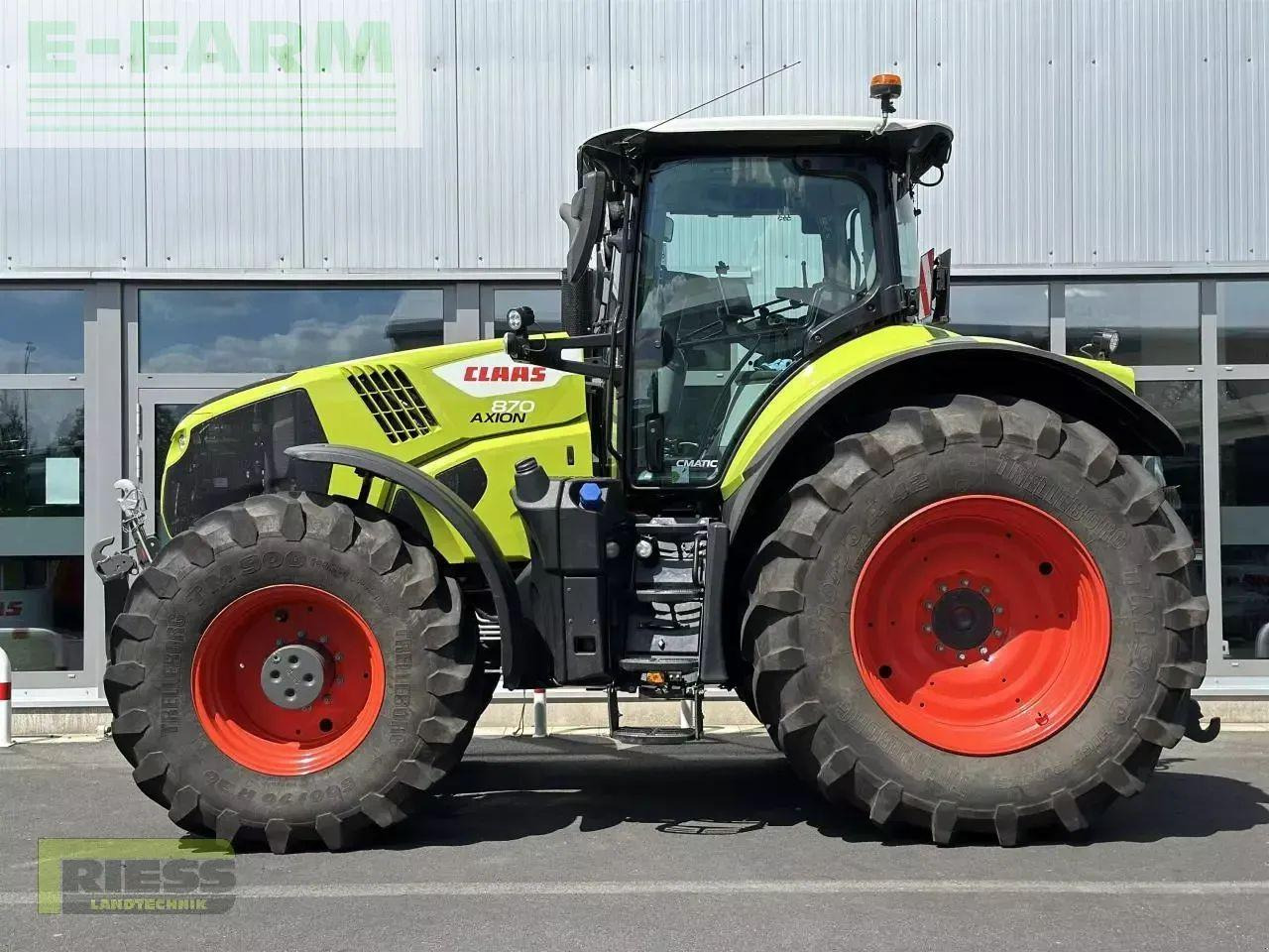 Tractor CLAAS axion 870 cebis cmatic CMATIC CEBIS