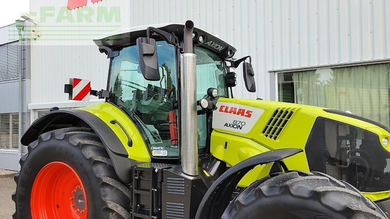 Tractor CLAAS axion 870 cmatic
