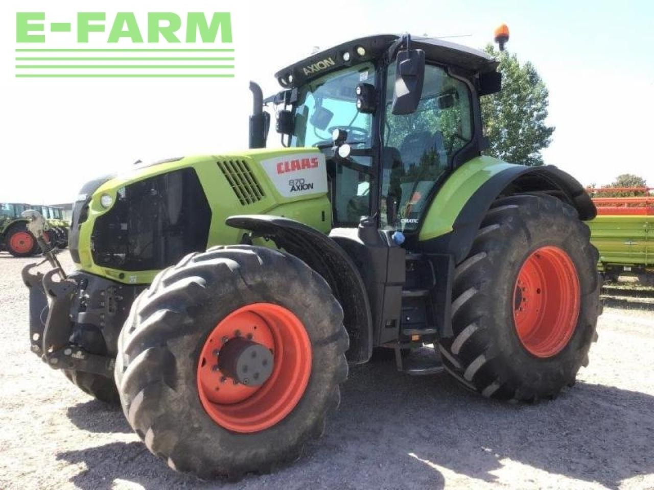 Tractor CLAAS axion 870 cmatic CMATIC