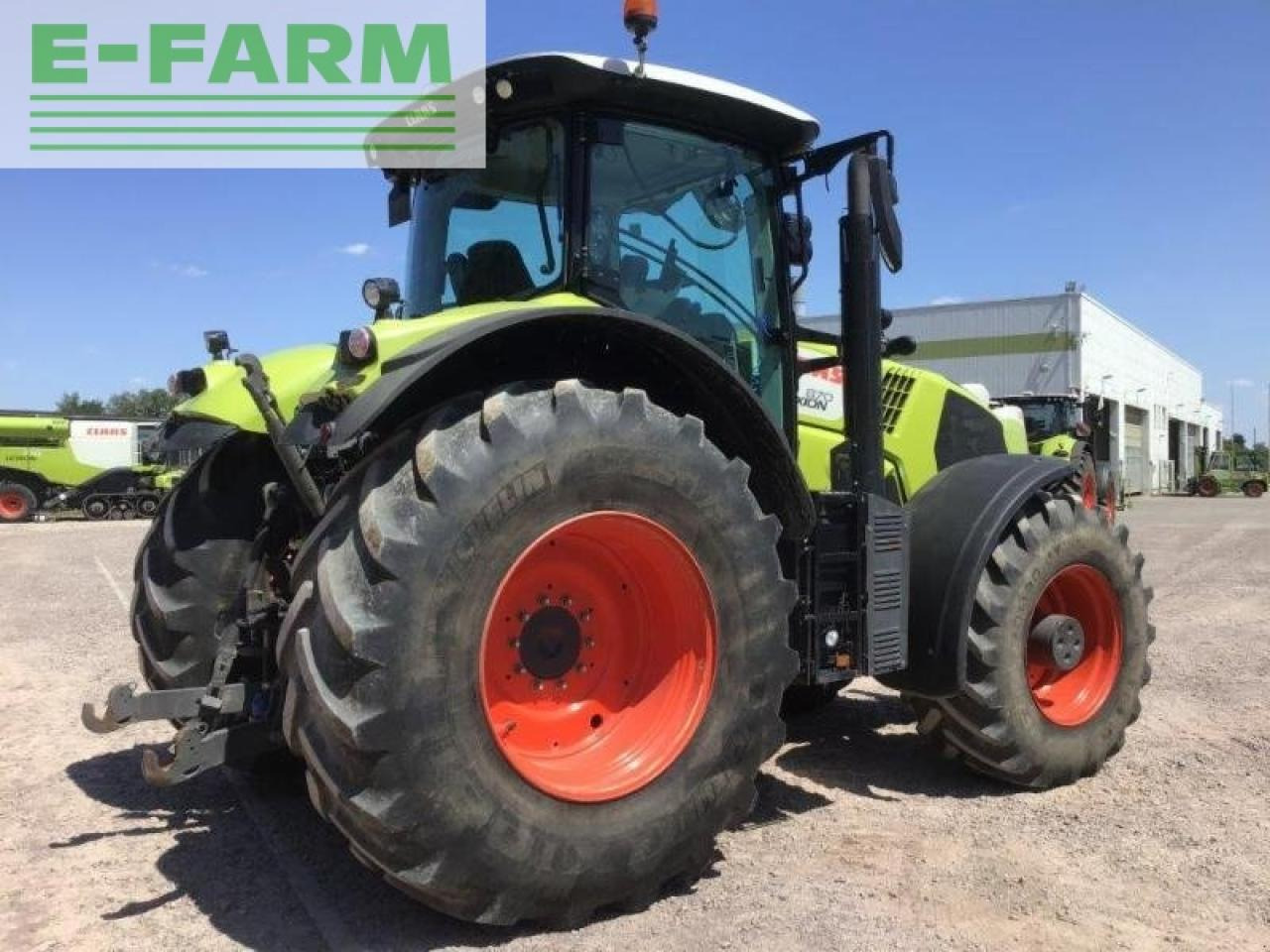 Tractor CLAAS axion 870 cmatic CMATIC