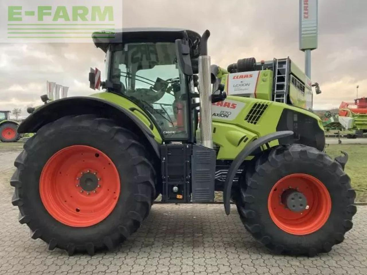 Tractor CLAAS axion 870 cmatic cebis CMATIC CEBIS