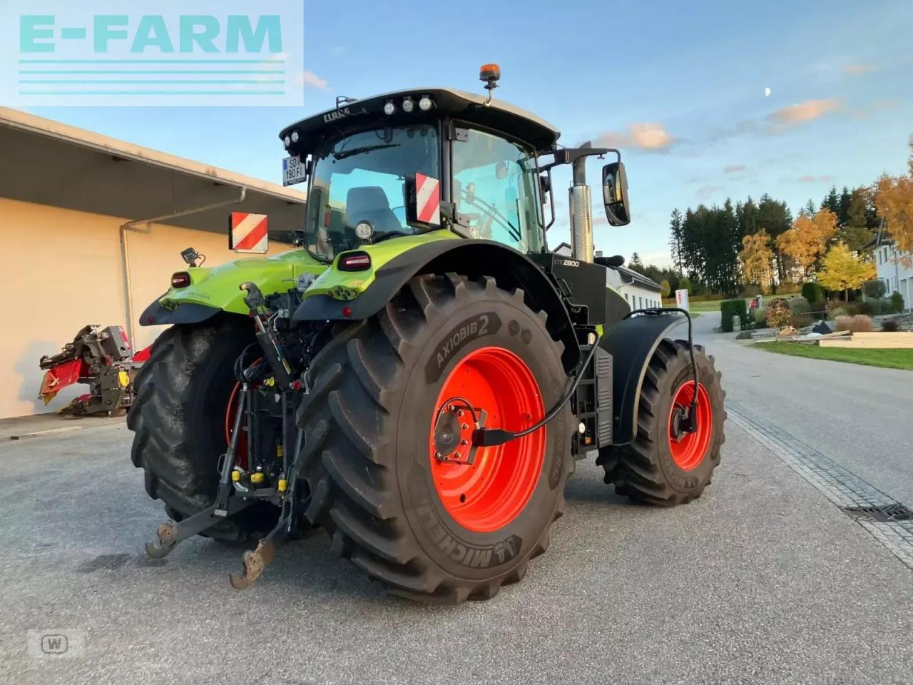 Tractor CLAAS axion 870 cmatic cebis CMATIC CEBIS