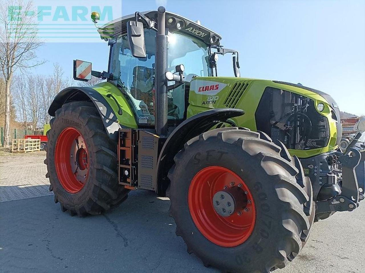 Tractor CLAAS axion 870 cmatic / cebis CMATIC CEBIS