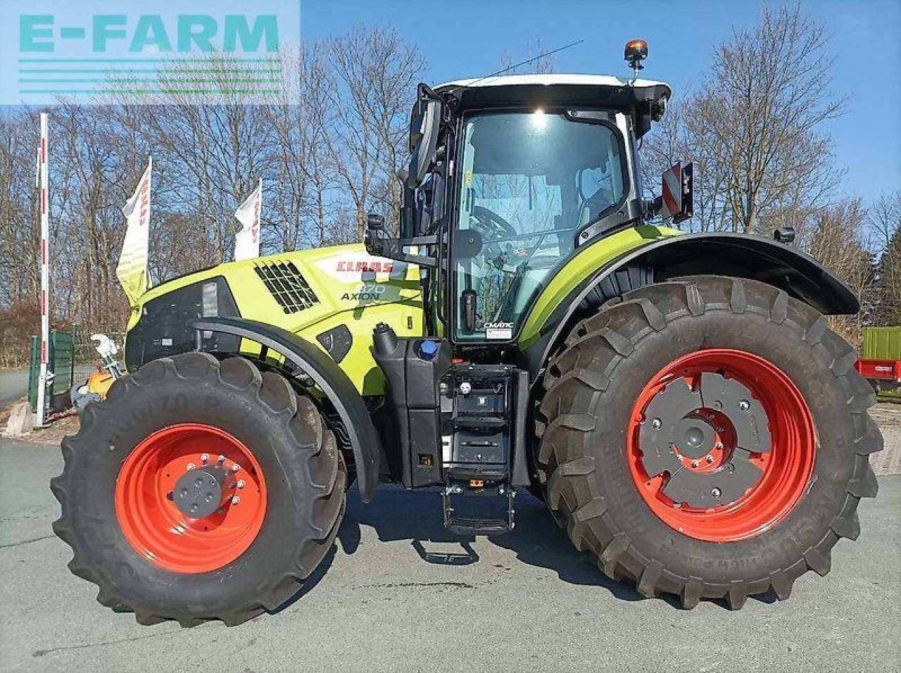 Tractor CLAAS axion 870 cmatic / cebis CMATIC CEBIS