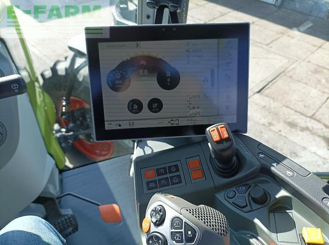 Tractor CLAAS axion 870 cmatic / cebis CMATIC CEBIS