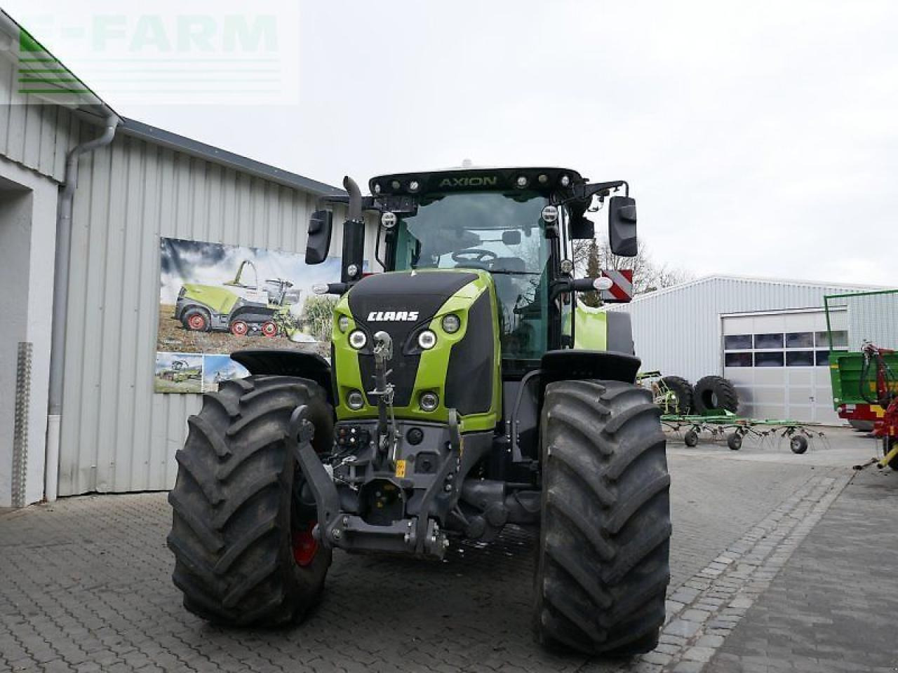 Tractor CLAAS axion 870 cmatic cebis inkl. cemis 1200 CMATIC CEBIS