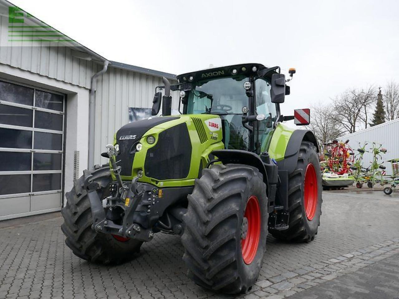 Tractor CLAAS axion 870 cmatic cebis inkl. cemis 1200 CMATIC CEBIS