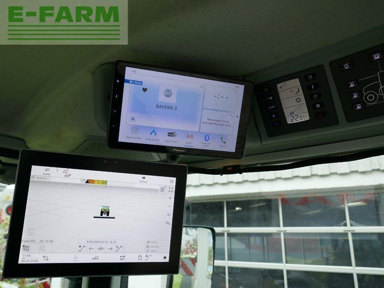 Tractor CLAAS axion 870 cmatic cebis inkl. cemis 1200 CMATIC CEBIS
