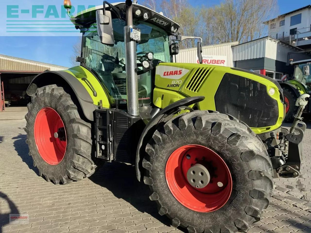 Tractor CLAAS axion 870 cmatic cis+ CMATIC CIS+