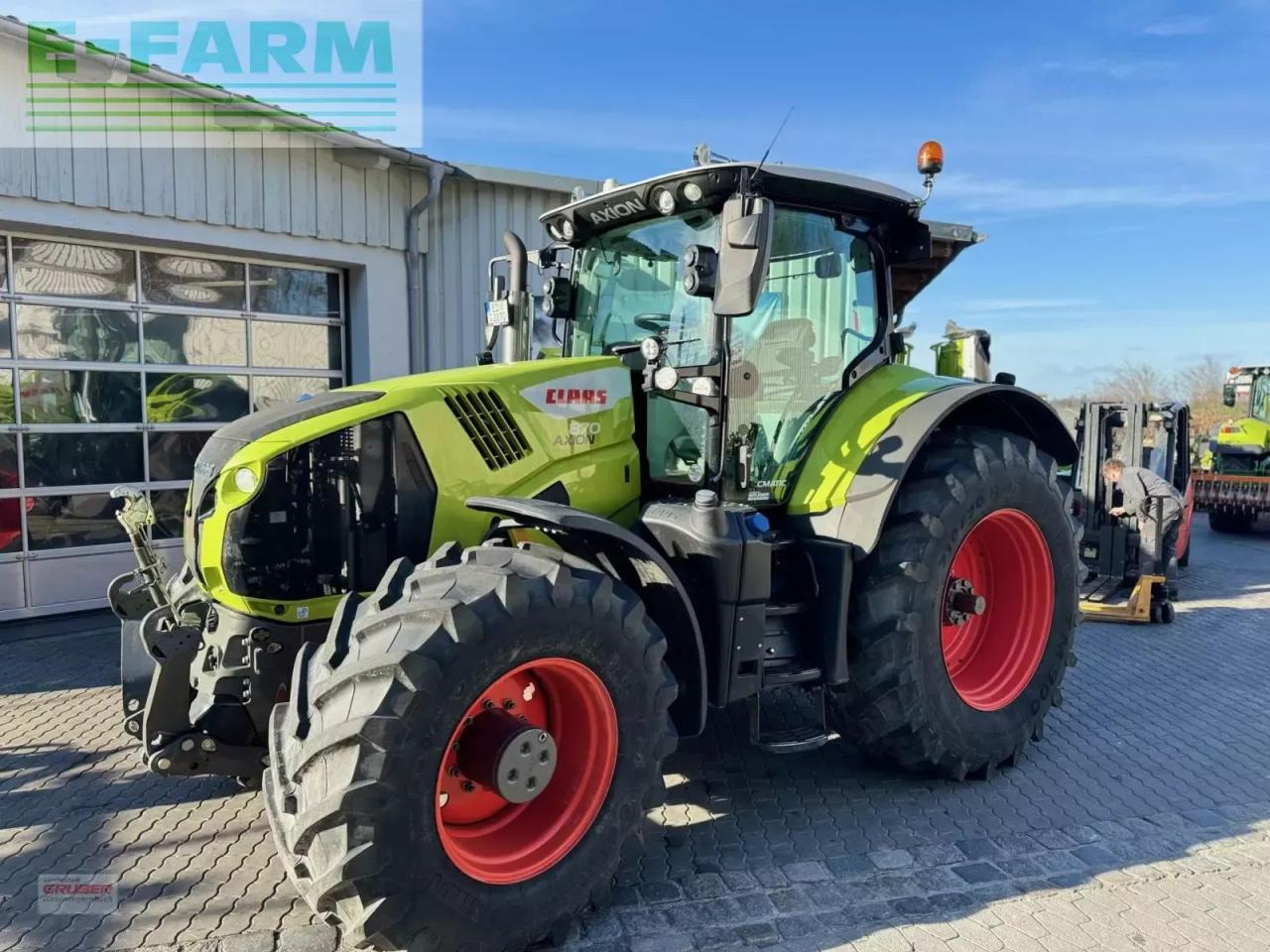Tractor CLAAS axion 870 cmatic cis+ CMATIC CIS+