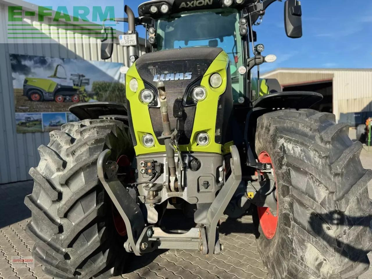Tractor CLAAS axion 870 cmatic cis+ CMATIC CIS+