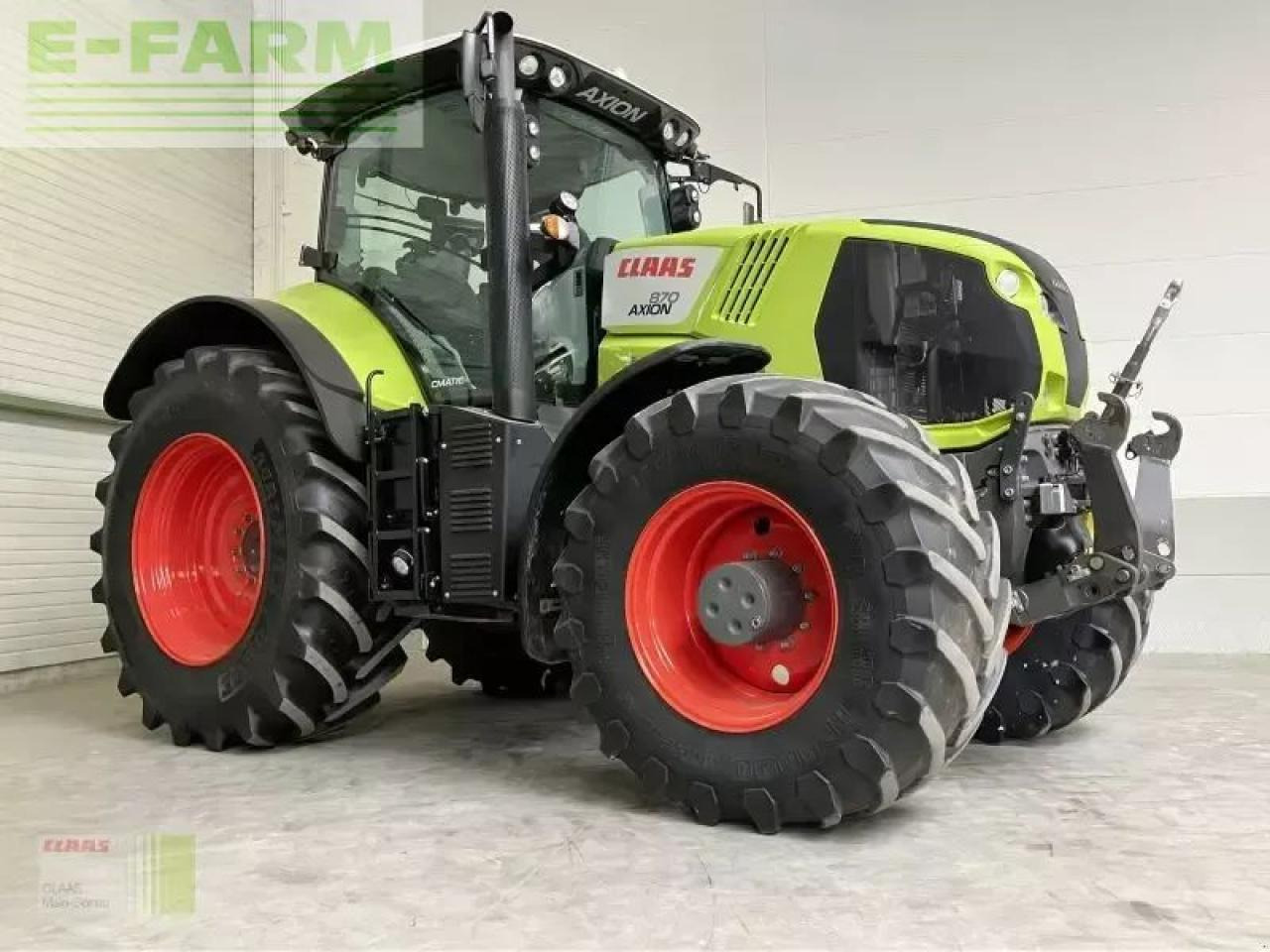 Tractor CLAAS axion 870 cmatic gps rtk