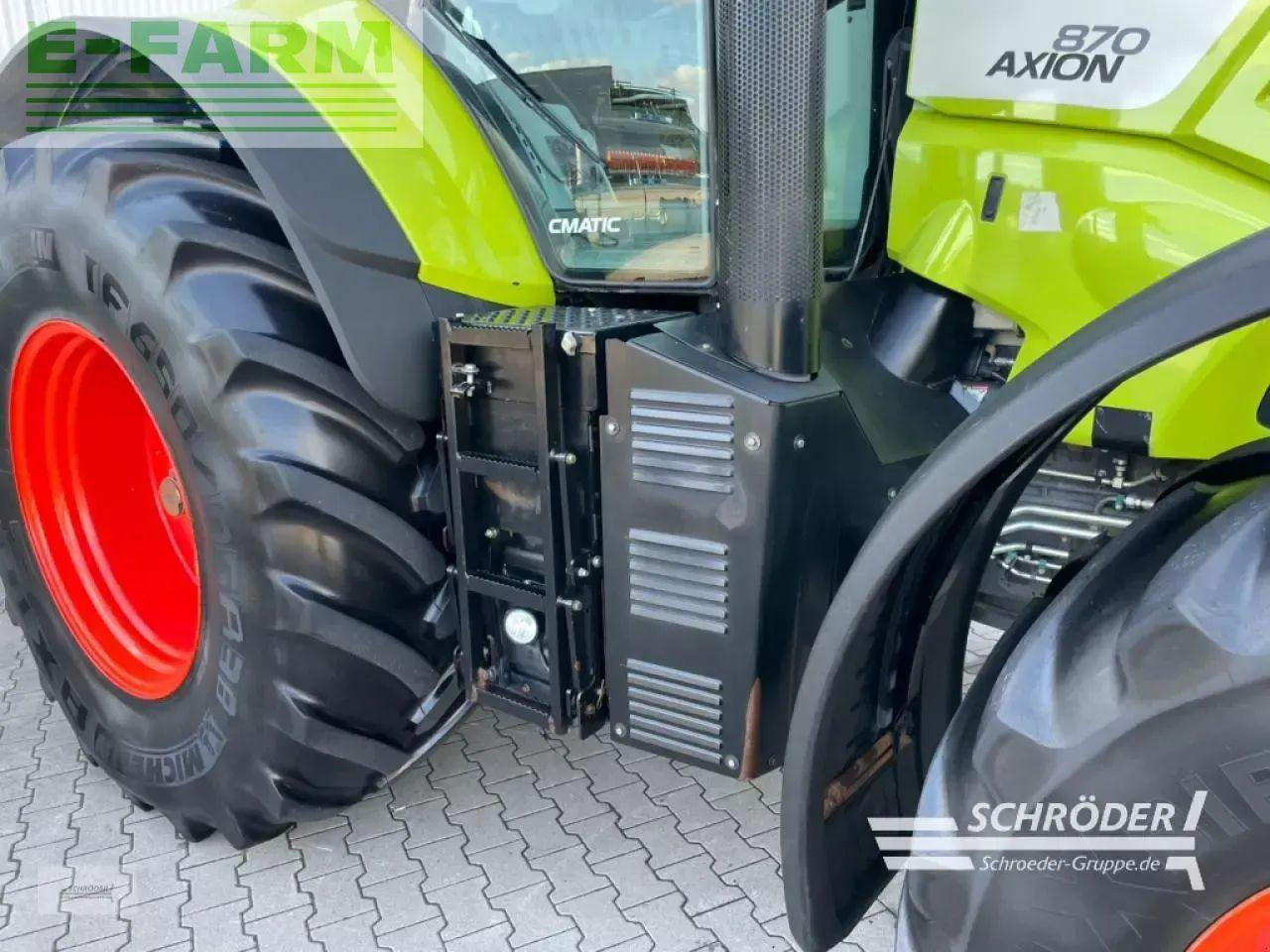 Tractor CLAAS axion 870 cmatic rtk CMATIC