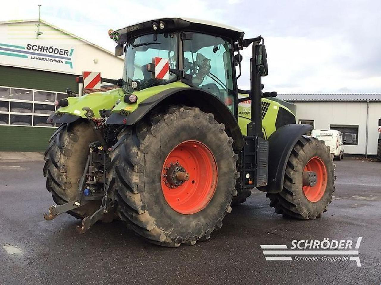 Tractor CLAAS axion 870 cmatic | rtk | s10 terminal CMATIC