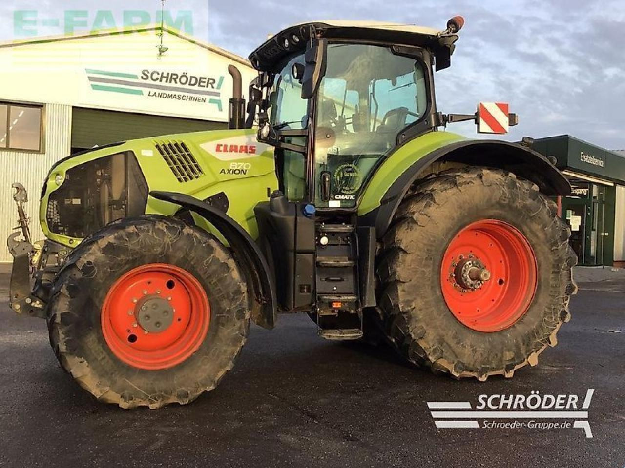 Tractor CLAAS axion 870 cmatic | rtk | s10 terminal CMATIC