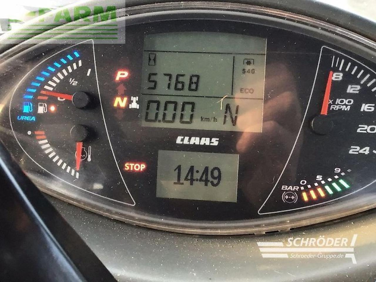 Tractor CLAAS axion 870 cmatic | rtk | s10 terminal CMATIC