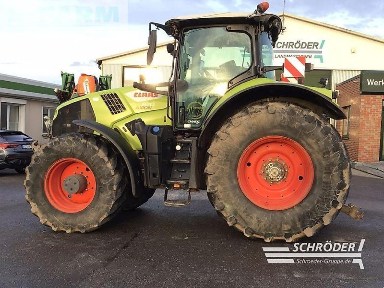 Tractor CLAAS axion 870 cmatic | rtk | s10 terminal CMATIC