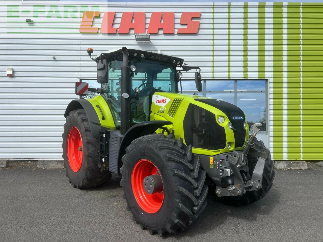Tractor CLAAS axion 870 cmatic s5 sur mesure CMATIC
