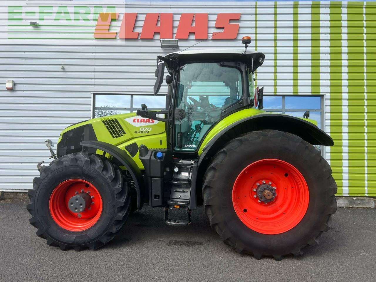 Tractor CLAAS axion 870 cmatic s5 sur mesure CMATIC