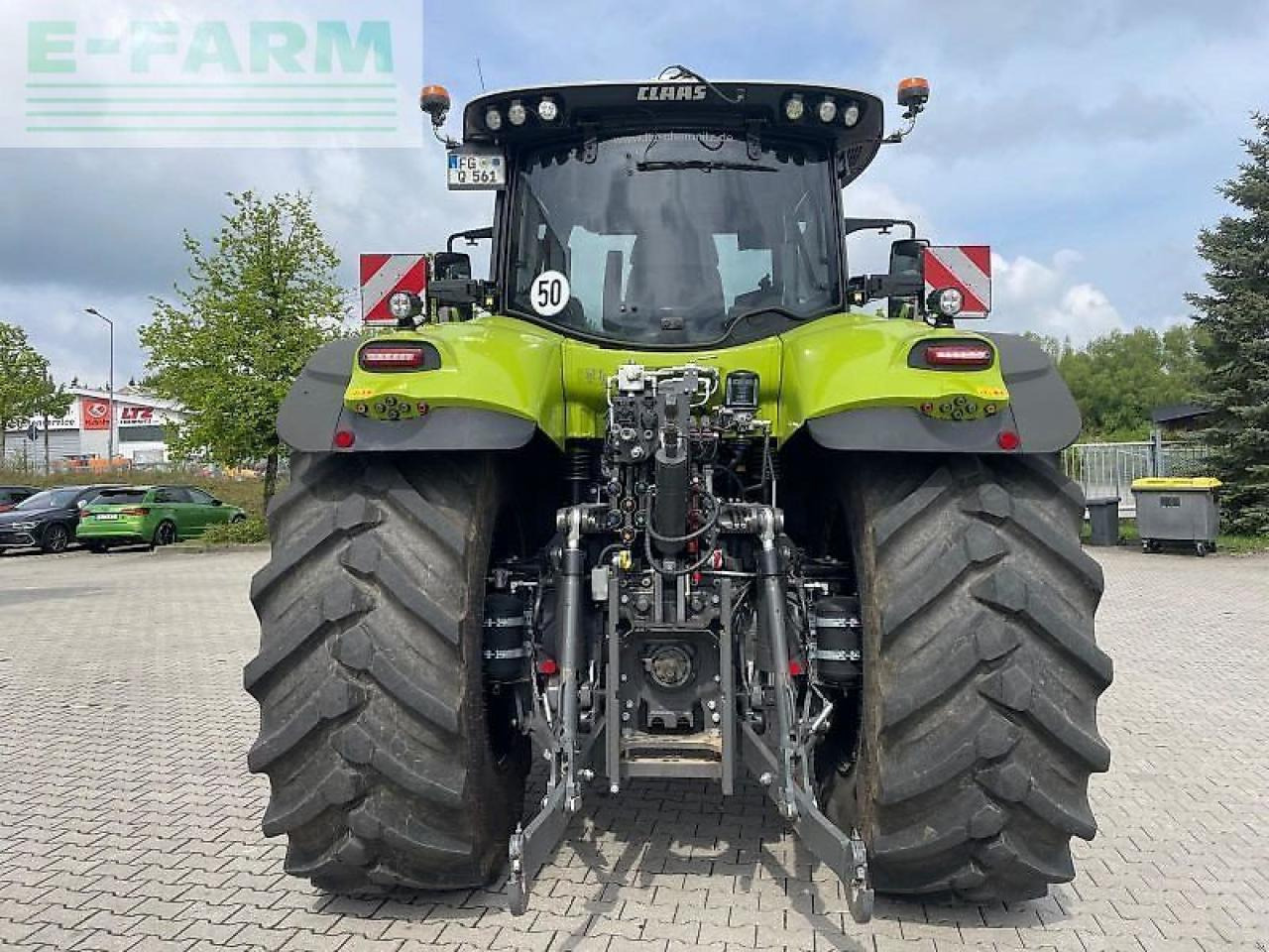 Tractor CLAAS axion 870 cmatic - stage v CMATIC