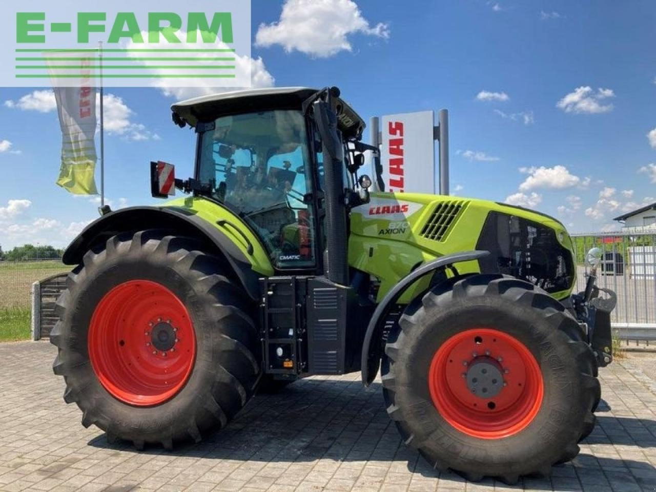 Tractor CLAAS axion 870 cmatic - stage v ce