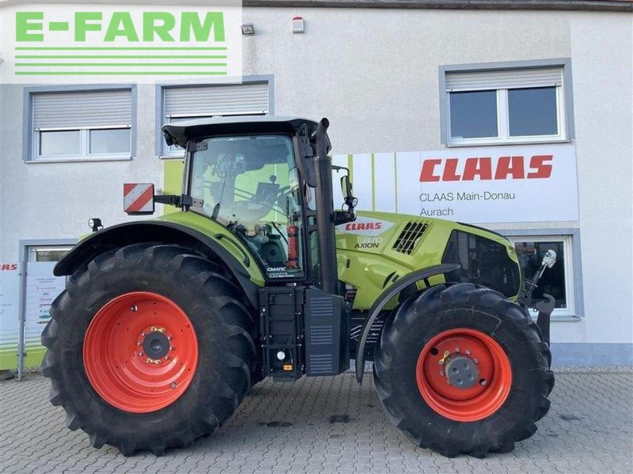 Tractor CLAAS axion 870 cmatic-stage v cebis