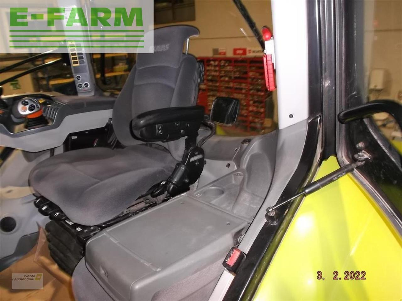 Tractor CLAAS axion 870 cmatic t4f