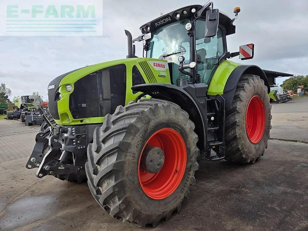 Tractor CLAAS axion 930 + cemis 1200