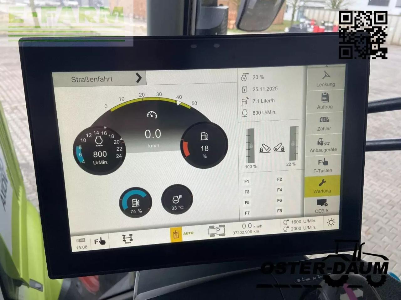 Tractor CLAAS axion 930 cmatic cebis CMATIC CEBIS