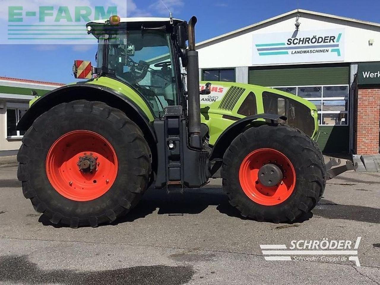Tractor CLAAS axion 940 cmatic | rtk | s10 terminal