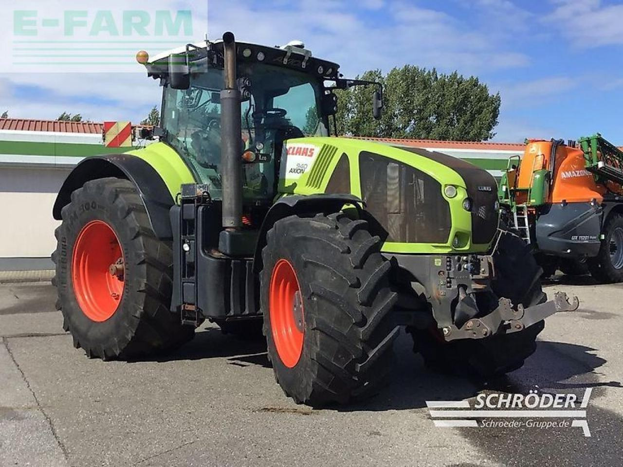 Tractor CLAAS axion 940 cmatic | rtk | s10 terminal