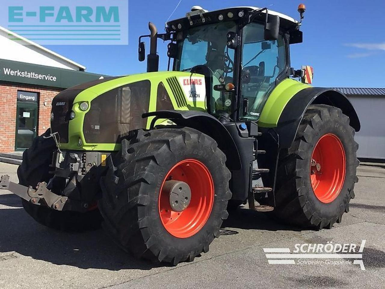 Tractor CLAAS axion 940 cmatic | rtk | s10 terminal