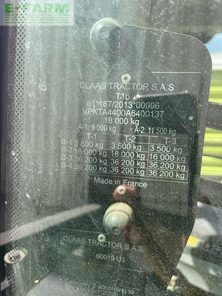 Tractor CLAAS axion 950