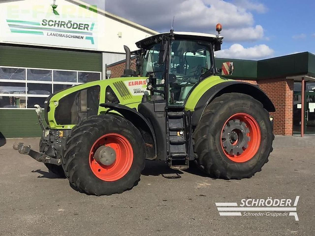 Tractor CLAAS axion 960 cmatic | rtk + s10 terminal